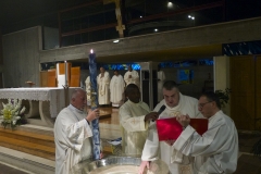Messa della Veglia di Pasqua 2019, San Paolo della Croce a Corviale